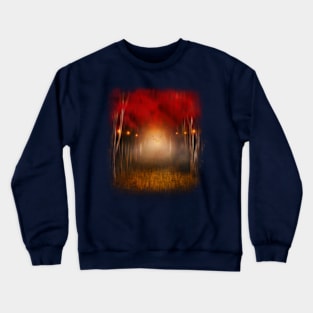 Red Melody Crewneck Sweatshirt